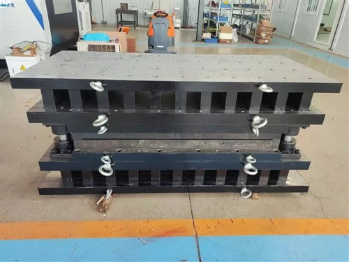 Pati metal Stamping mouri, Nerjaveèi asye gwo twou san fon Desen mouri